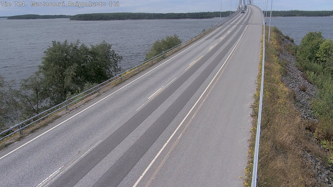 Kelikamerat Kuva Tie 724 Raippaluodonsilta itä, Mustasaari, Pohjanmaa