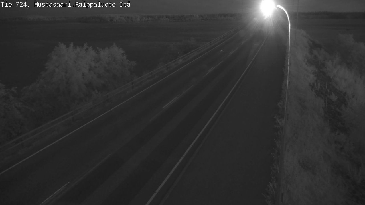 Weather Camera Image Road 724 Mustasaari, Raippaluoto, Fjärdskäret, Mustasaari, Pohjanmaa