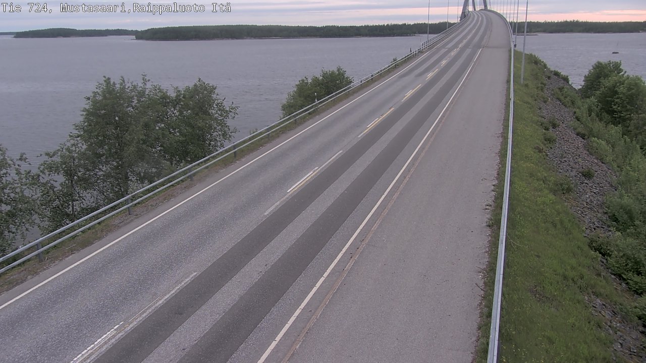 Kelikamerat Kuva Tie 724 Raippaluodonsilta itä, Mustasaari, Pohjanmaa