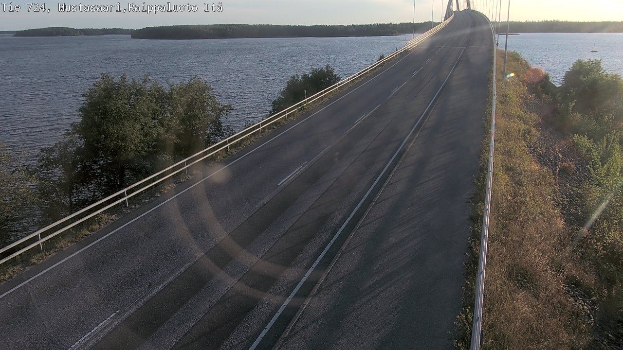 Kelikamerat Kuva Tie 724 Raippaluodonsilta itä, Mustasaari, Pohjanmaa