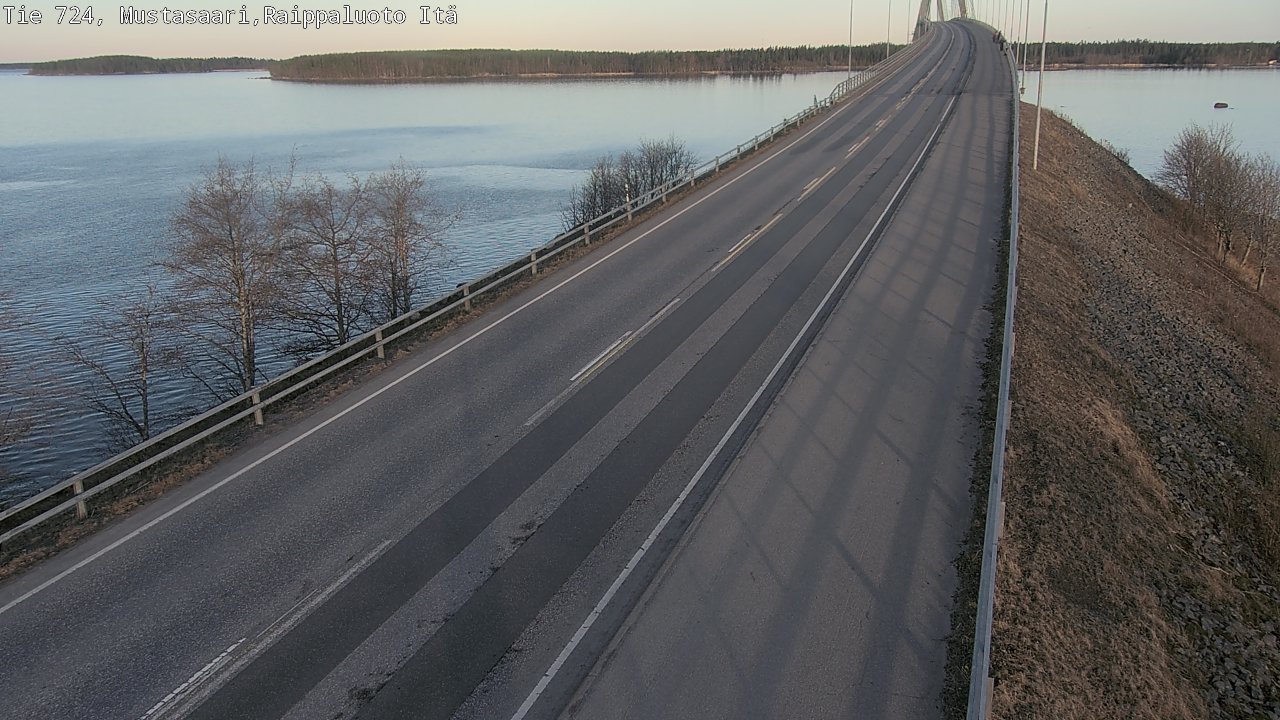 Weather Camera Image Väg 724 Korsholm, Replot, Fjärdskäret, Mustasaari, Pohjanmaa
