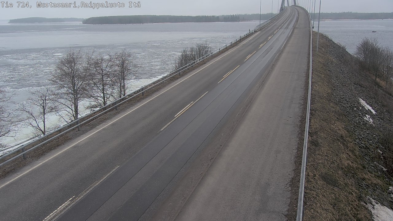 Weather Camera Image Väg 724 Korsholm, Replot, Fjärdskäret, Mustasaari, Pohjanmaa