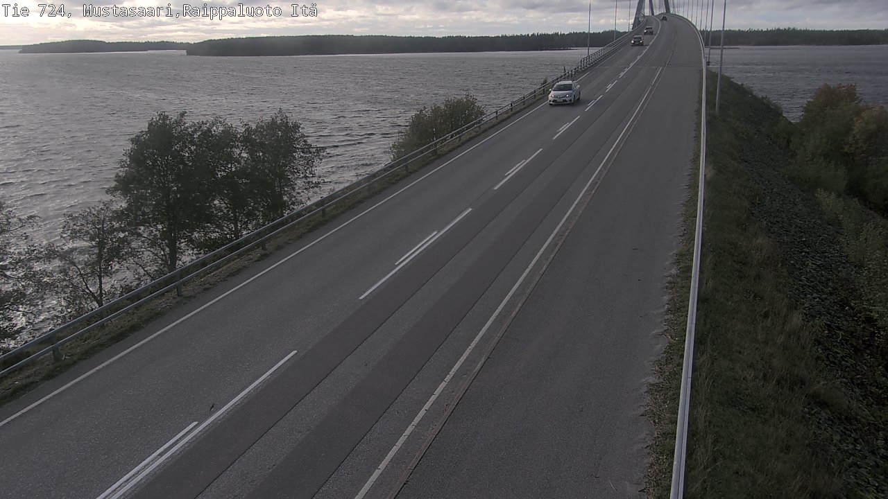 Kelikamerat Kuva Tie 724 Raippaluodonsilta itä, Mustasaari, Pohjanmaa