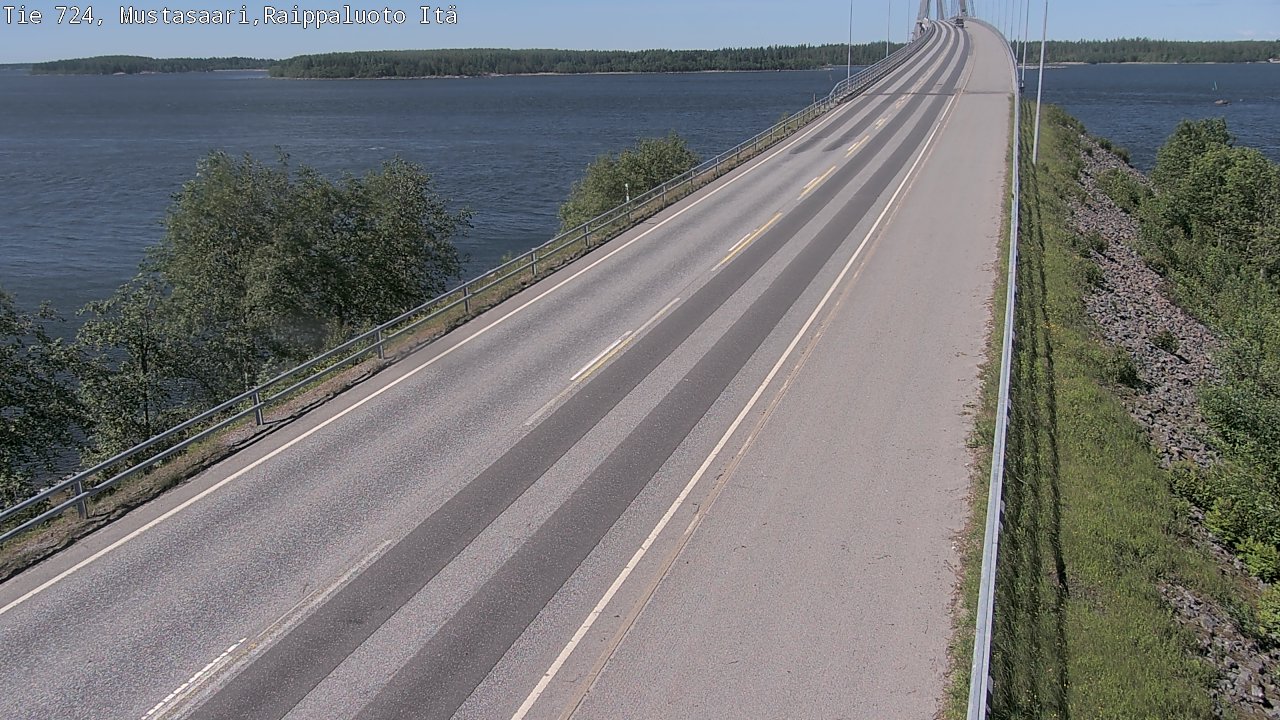 Weather Camera Image Väg 724 Korsholm, Replot, Fjärdskäret, Mustasaari, Pohjanmaa
