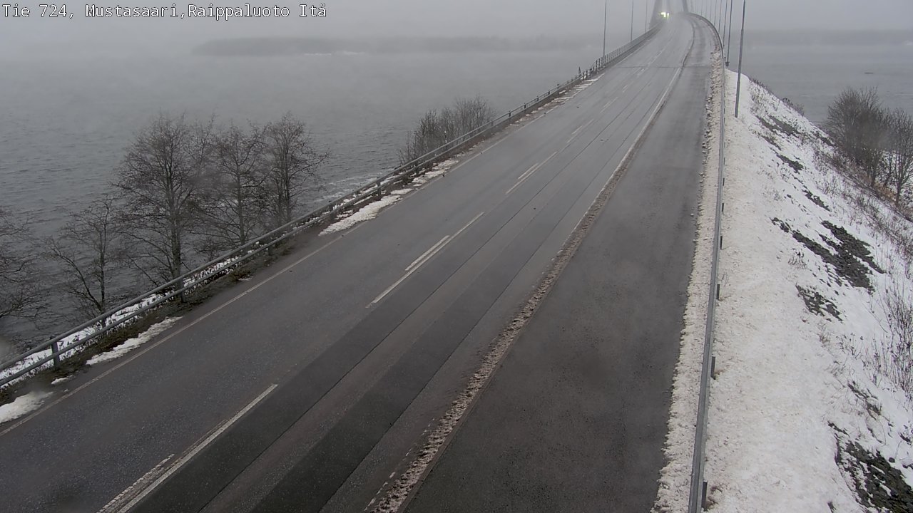 Weather Camera Image Väg 724 Korsholm, Replot, Fjärdskäret, Mustasaari, Pohjanmaa