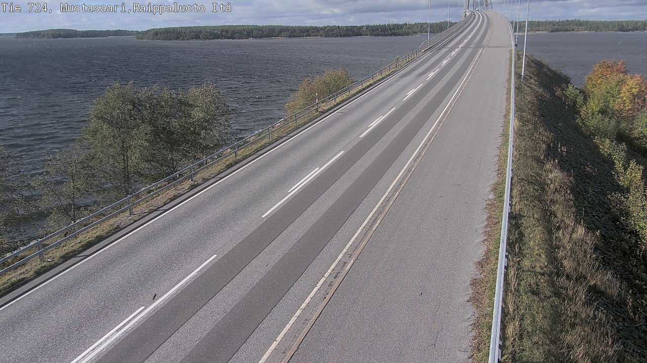 Kelikamerat Kuva Tie 724 Raippaluodonsilta itä, Mustasaari, Pohjanmaa