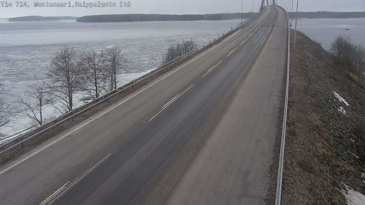 Weather Camera Image Väg 724 Korsholm, Replot, Fjärdskäret, Mustasaari, Pohjanmaa