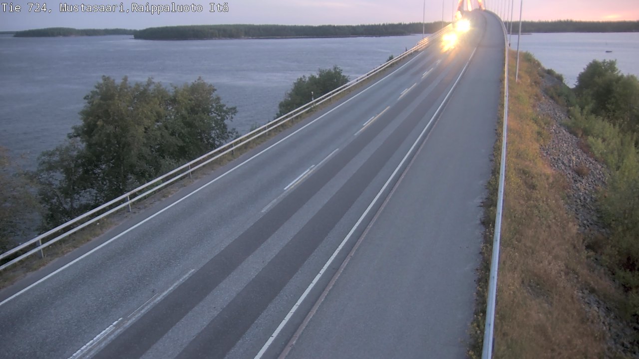 Kelikamerat Kuva Tie 724 Raippaluodonsilta itä, Mustasaari, Pohjanmaa