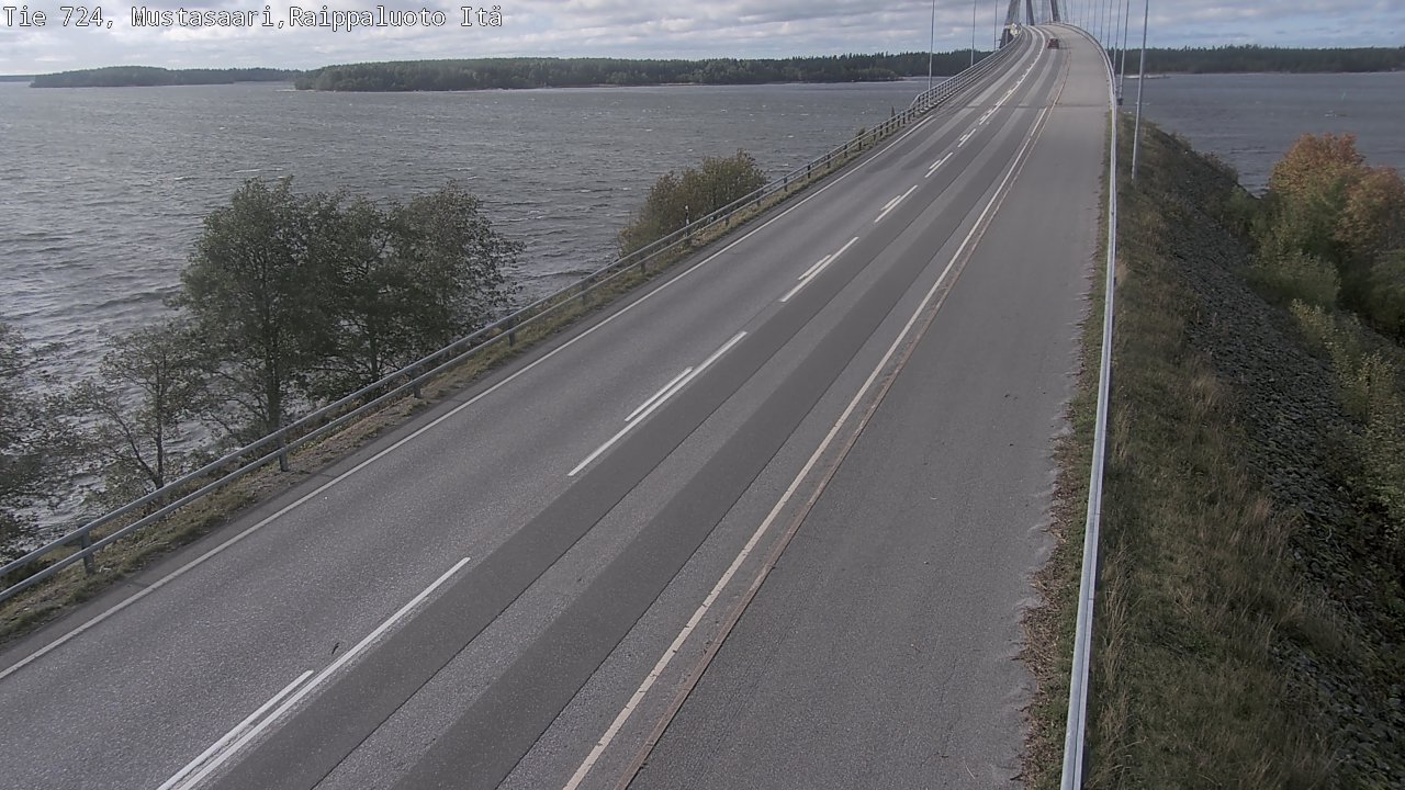 Kelikamerat Kuva Tie 724 Raippaluodonsilta itä, Mustasaari, Pohjanmaa