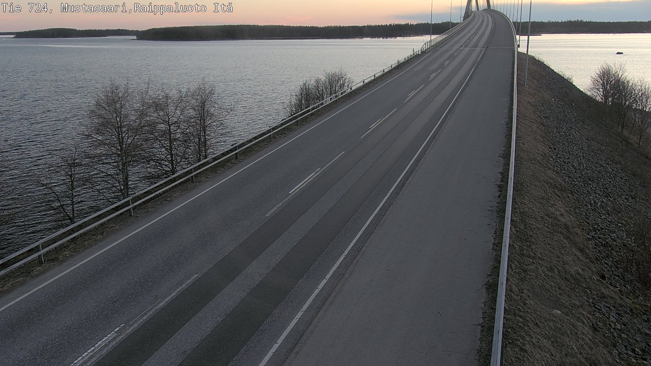 Weather Camera Image Väg 724 Korsholm, Replot, Fjärdskäret, Mustasaari, Pohjanmaa