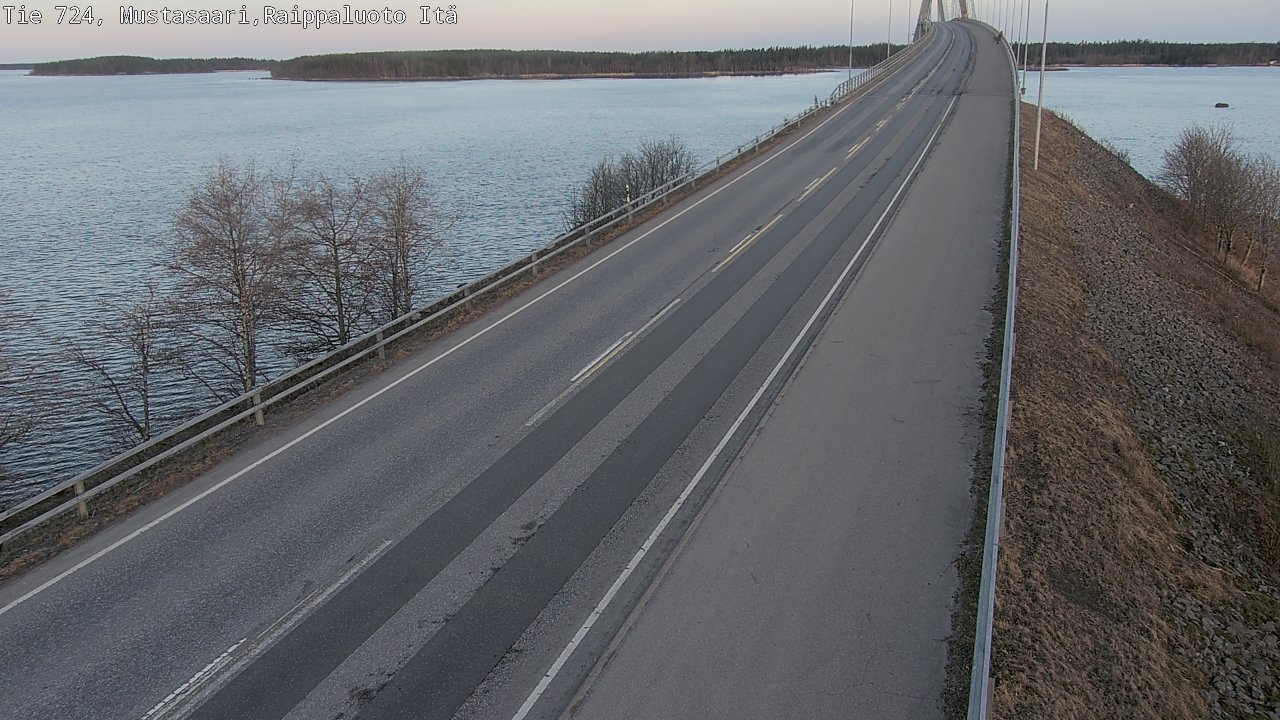 Weather Camera Image Väg 724 Korsholm, Replot, Fjärdskäret, Mustasaari, Pohjanmaa
