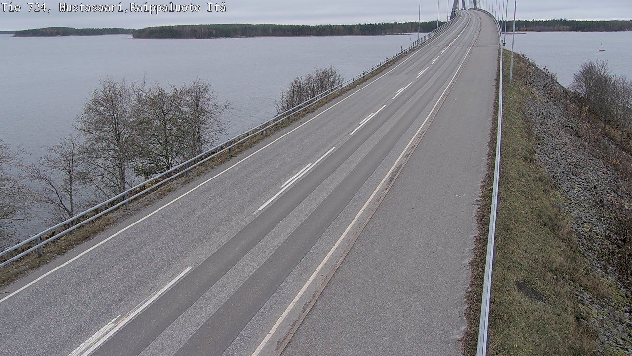 Kelikamerat Kuva Tie 724 Raippaluodonsilta itä, Mustasaari, Pohjanmaa