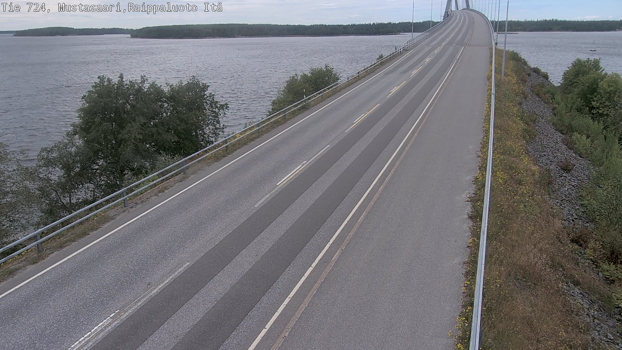 Kelikamerat Kuva Tie 724 Raippaluodonsilta itä, Mustasaari, Pohjanmaa