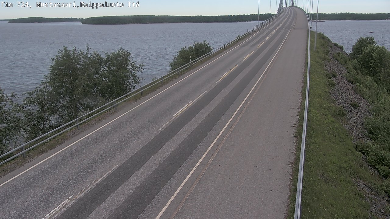 Kelikamerat Kuva Tie 724 Raippaluodonsilta itä, Mustasaari, Pohjanmaa