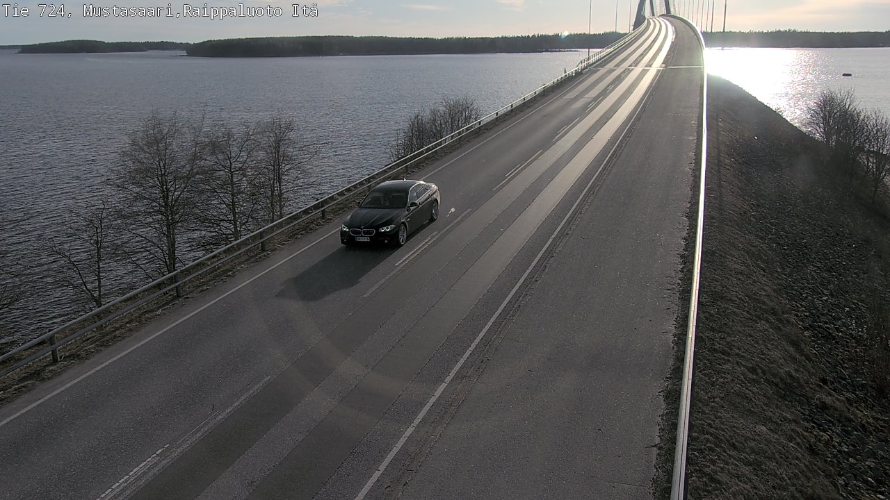Weather Camera Image Väg 724 Korsholm, Replot, Fjärdskäret, Mustasaari, Pohjanmaa