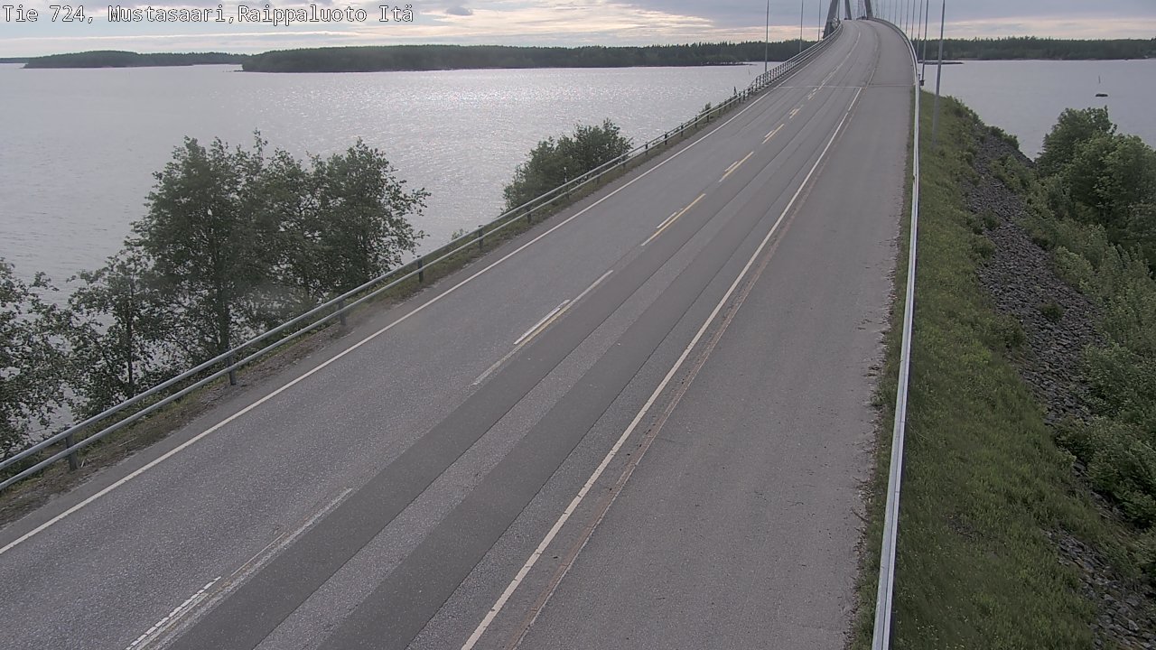 Kelikamerat Kuva Tie 724 Raippaluodonsilta itä, Mustasaari, Pohjanmaa