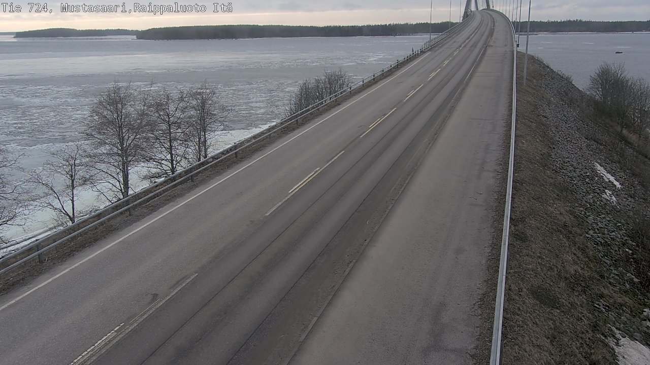 Weather Camera Image Väg 724 Korsholm, Replot, Fjärdskäret, Mustasaari, Pohjanmaa