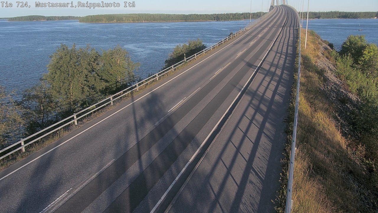 Kelikamerat Kuva Tie 724 Raippaluodonsilta itä, Mustasaari, Pohjanmaa