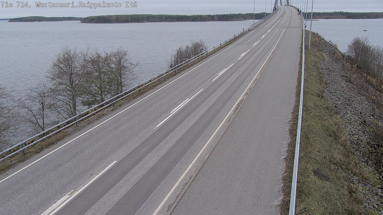 Kelikamerat Kuva Tie 724 Raippaluodonsilta itä, Mustasaari, Pohjanmaa