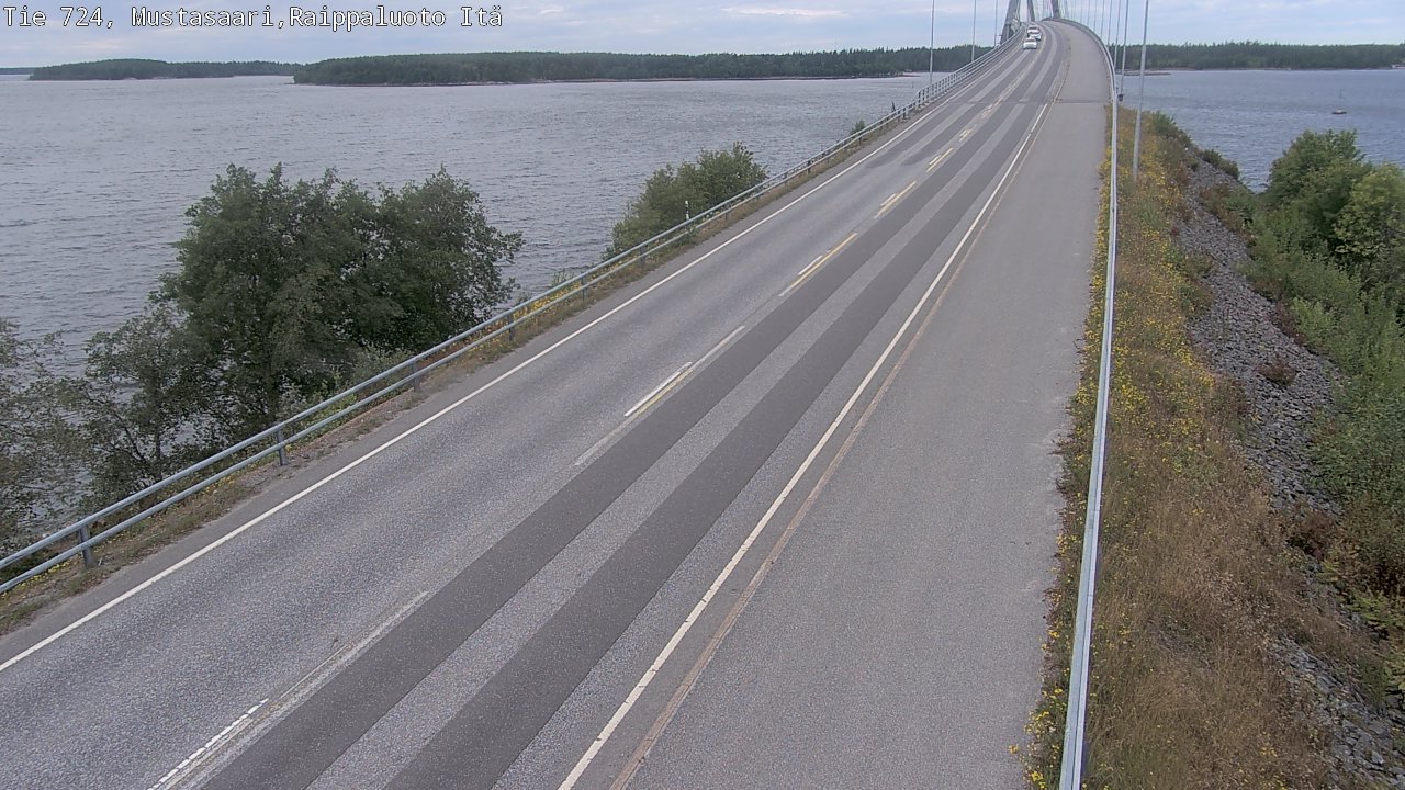Kelikamerat Kuva Tie 724 Raippaluodonsilta itä, Mustasaari, Pohjanmaa
