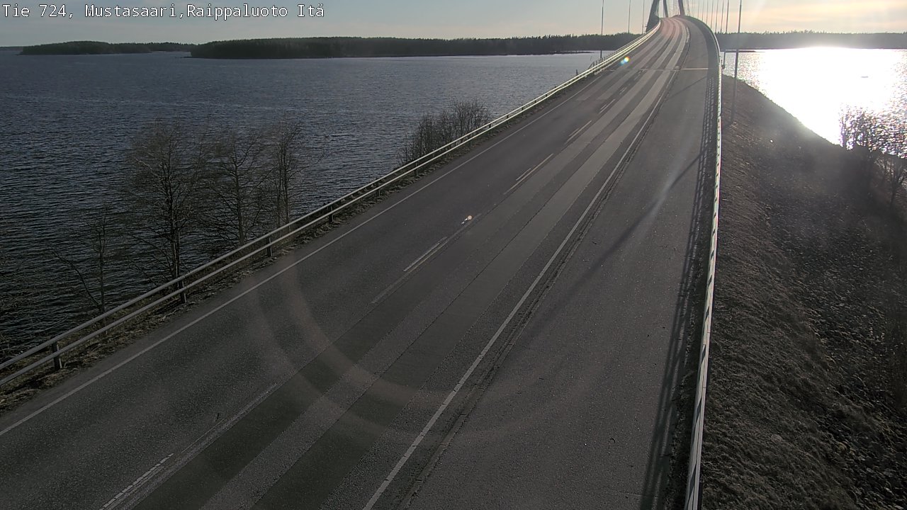 Weather Camera Image Väg 724 Korsholm, Replot, Fjärdskäret, Mustasaari, Pohjanmaa