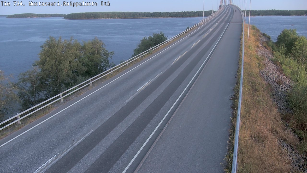Kelikamerat Kuva Tie 724 Raippaluodonsilta itä, Mustasaari, Pohjanmaa
