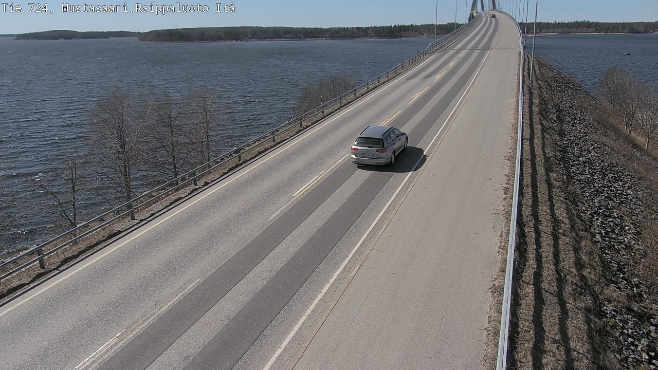 Weather Camera Image Väg 724 Korsholm, Replot, Fjärdskäret, Mustasaari, Pohjanmaa