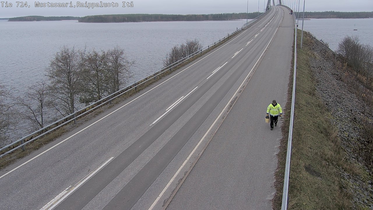 Kelikamerat Kuva Tie 724 Raippaluodonsilta itä, Mustasaari, Pohjanmaa