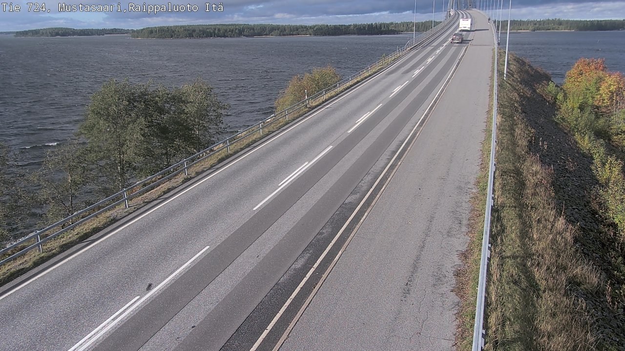 Kelikamerat Kuva Tie 724 Raippaluodonsilta itä, Mustasaari, Pohjanmaa