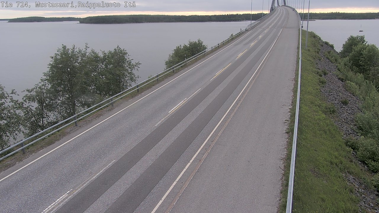 Kelikamerat Kuva Tie 724 Raippaluodonsilta itä, Mustasaari, Pohjanmaa