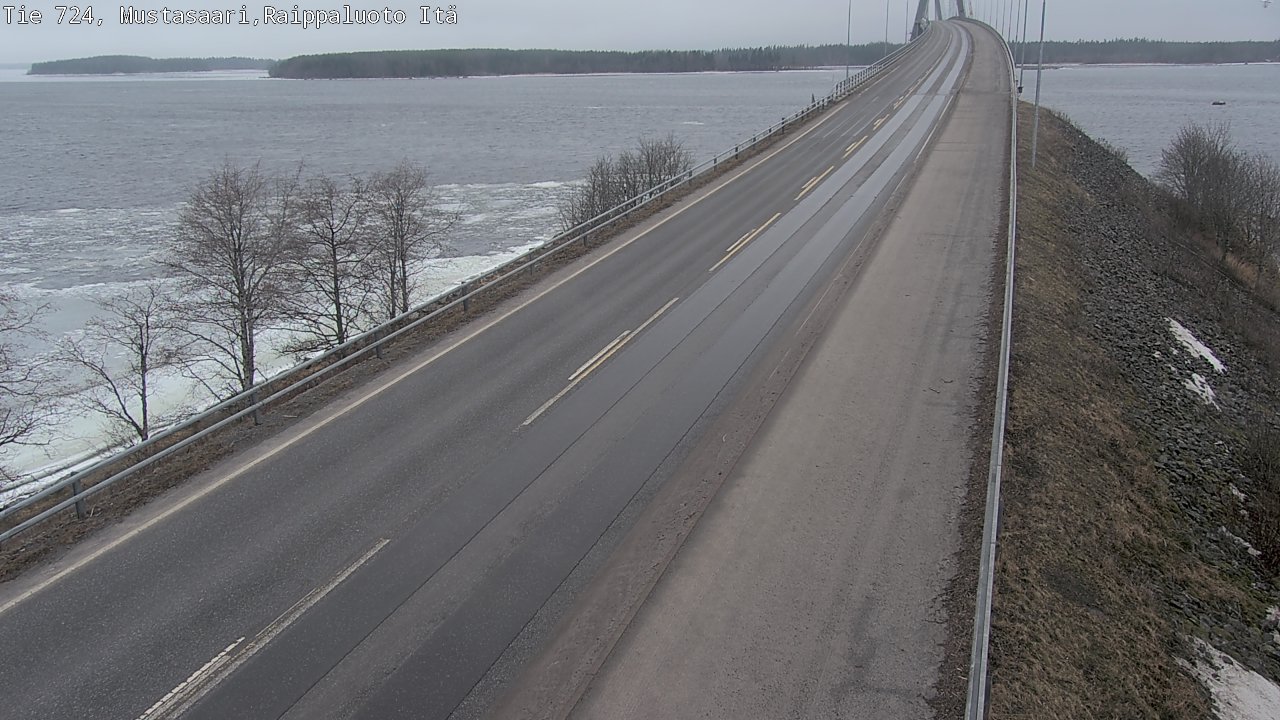 Kelikamerat Kuva Tie 724 Raippaluodonsilta itä, Mustasaari, Pohjanmaa