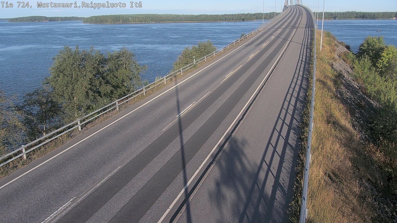 Kelikamerat Kuva Tie 724 Raippaluodonsilta itä, Mustasaari, Pohjanmaa