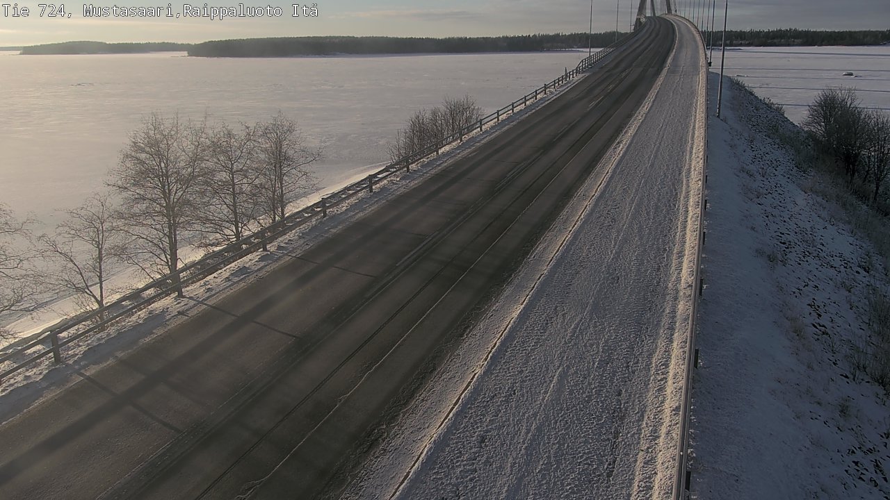 Kelikamerat Kuva Tie 724 Raippaluodonsilta itä, Mustasaari, Pohjanmaa