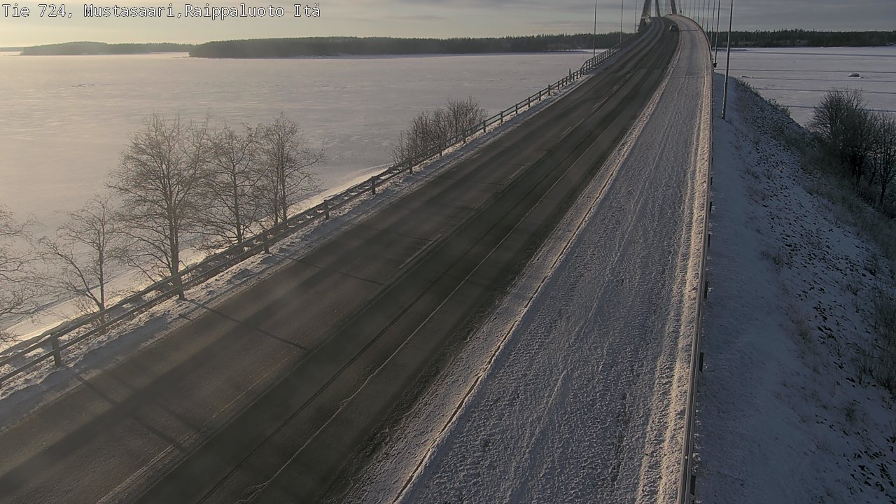 Kelikamerat Kuva Tie 724 Raippaluodonsilta itä, Mustasaari, Pohjanmaa