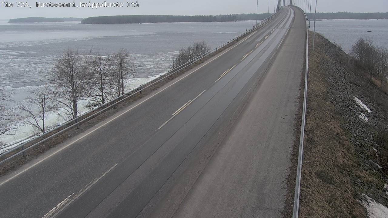 Weather Camera Image Väg 724 Korsholm, Replot, Fjärdskäret, Mustasaari, Pohjanmaa