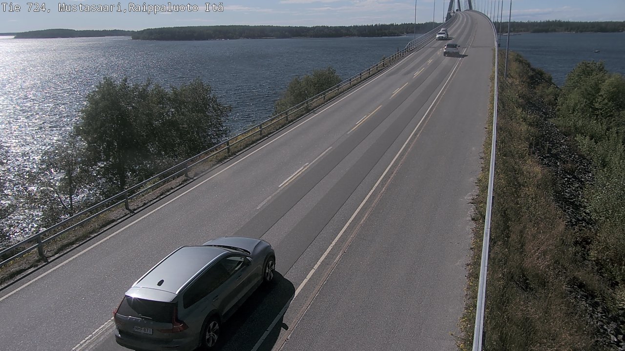 Kelikamerat Kuva Tie 724 Raippaluodonsilta itä, Mustasaari, Pohjanmaa