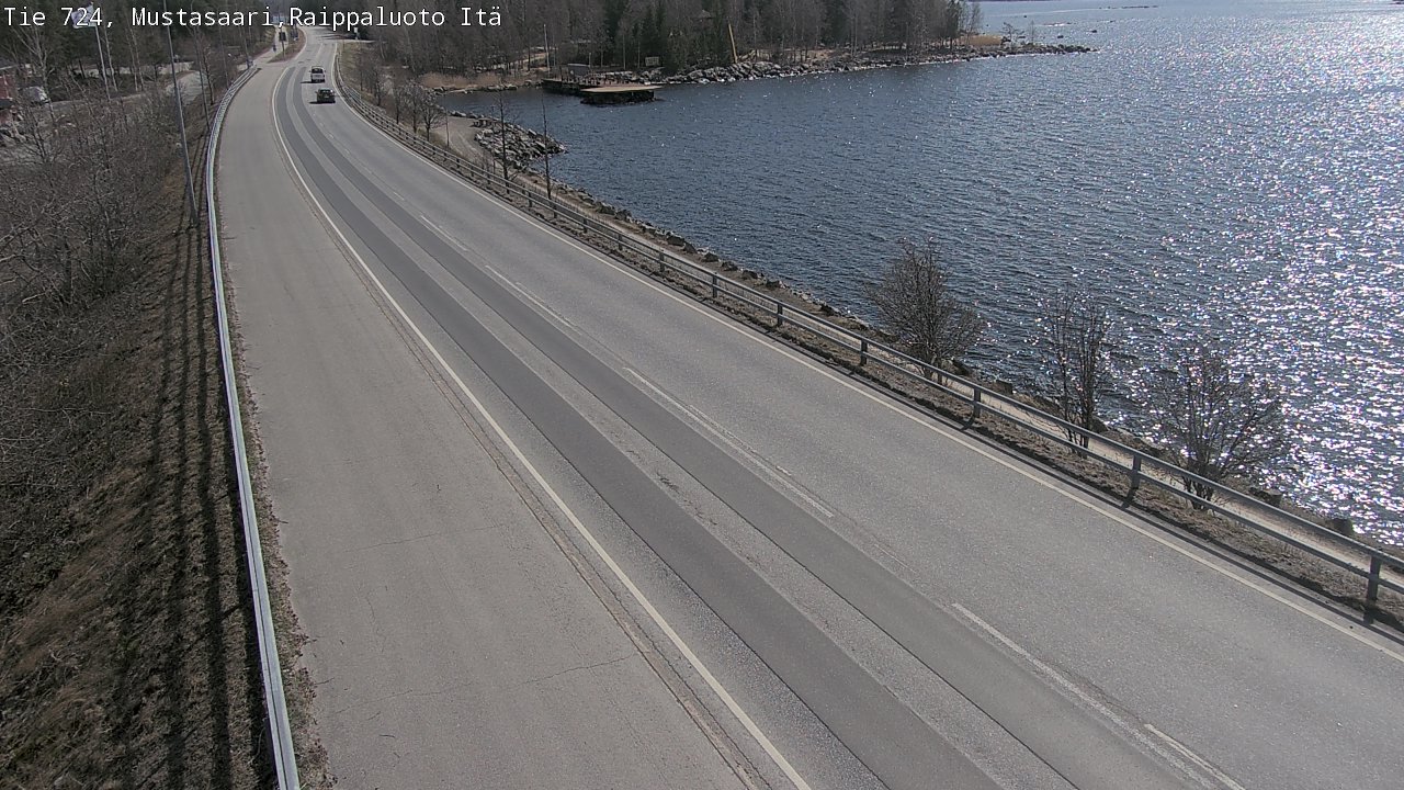Weather Camera Image Road 724 Mustasaari, Raippaluoto, Fjärdskäret, Mustasaari, Pohjanmaa