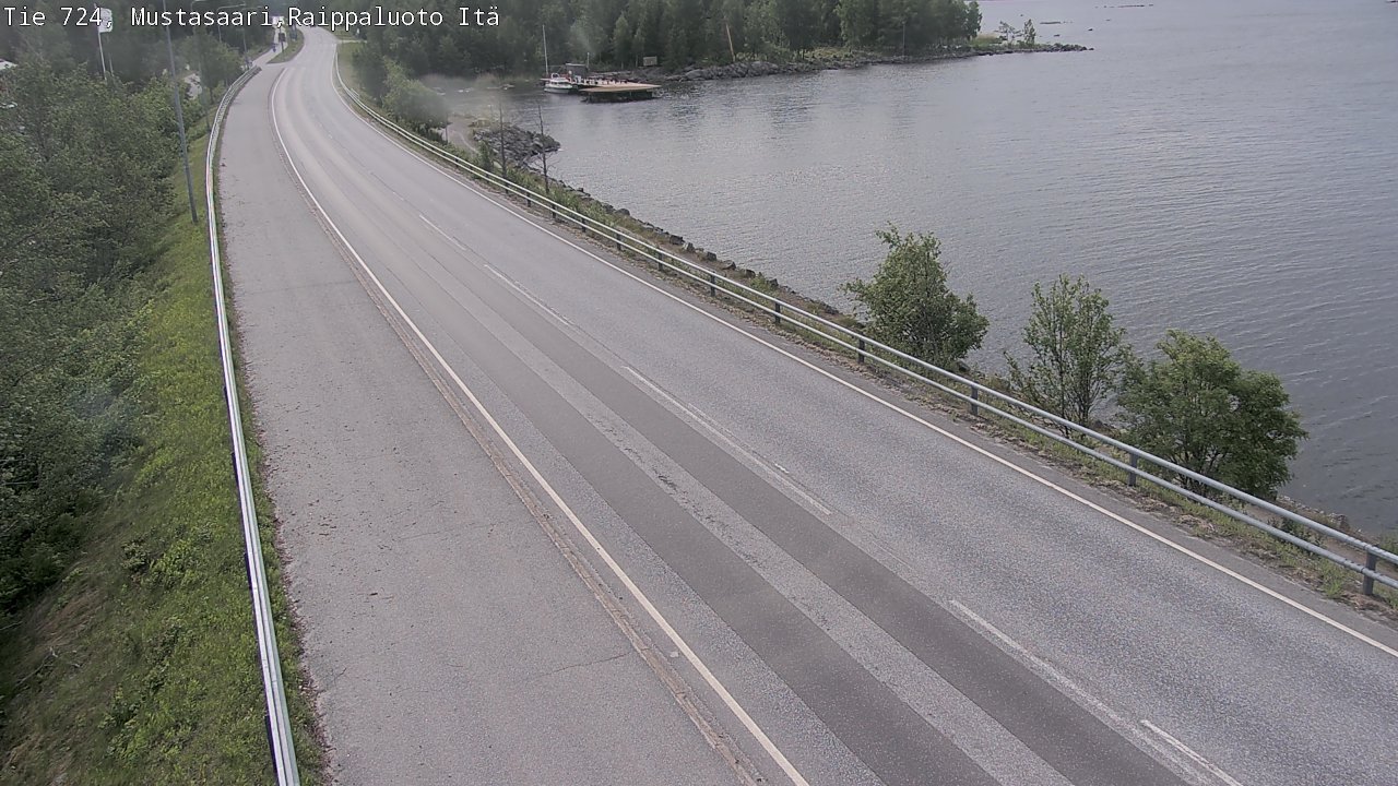 Weather Camera Image Road 724 Mustasaari, Raippaluoto, Fjärdskäret, Mustasaari, Pohjanmaa