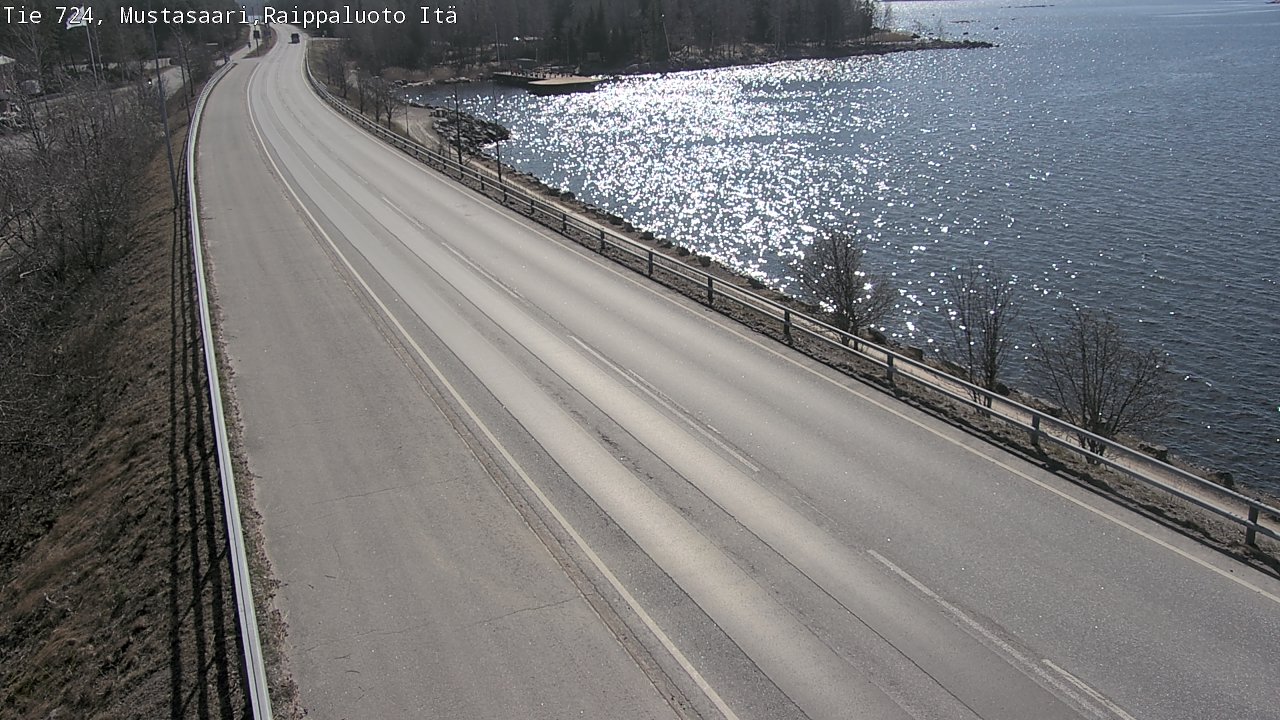 Weather Camera Image Road 724 Mustasaari, Raippaluoto, Fjärdskäret, Mustasaari, Pohjanmaa