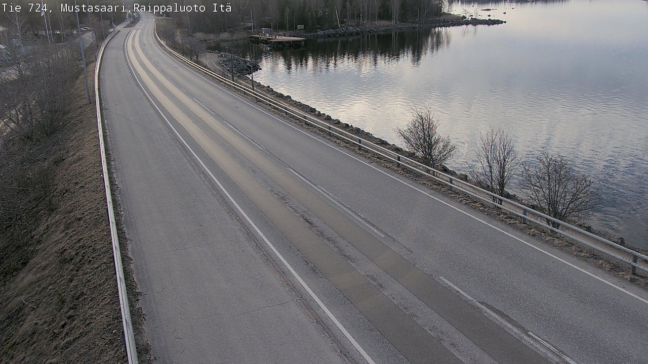 Weather Camera Image Road 724 Mustasaari, Raippaluoto, Fjärdskäret, Mustasaari, Pohjanmaa