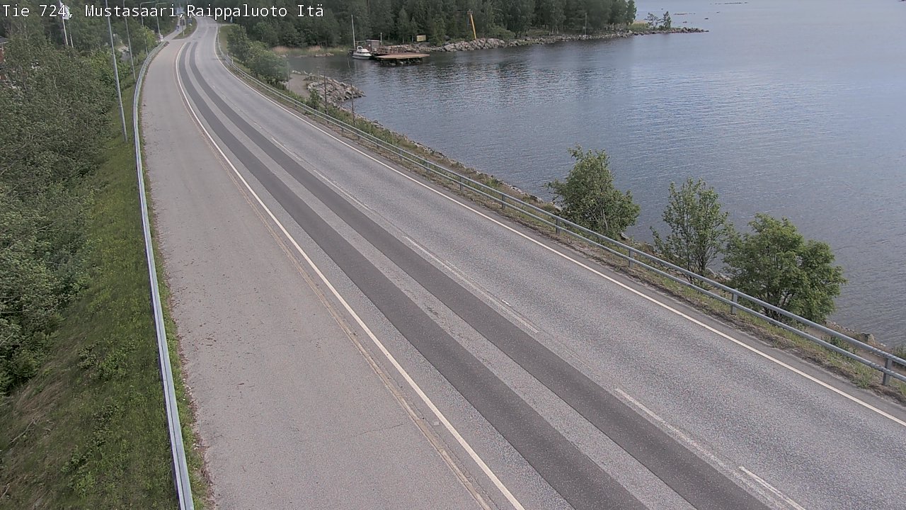 Weather Camera Image Väg 724 Korsholm, Replot, Fjärdskäret, Mustasaari, Pohjanmaa
