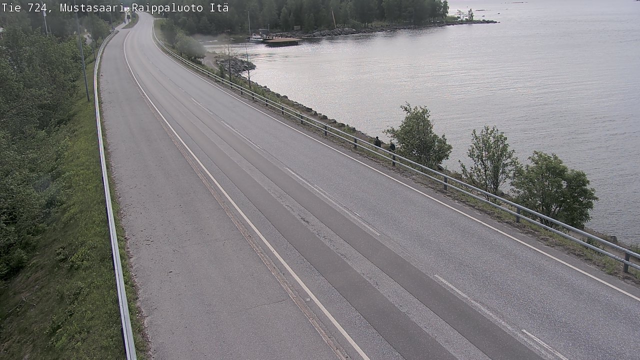 Weather Camera Image Road 724 Mustasaari, Raippaluoto, Fjärdskäret, Mustasaari, Pohjanmaa