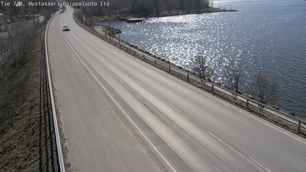 Weather Camera Image Road 724 Mustasaari, Raippaluoto, Fjärdskäret, Mustasaari, Pohjanmaa