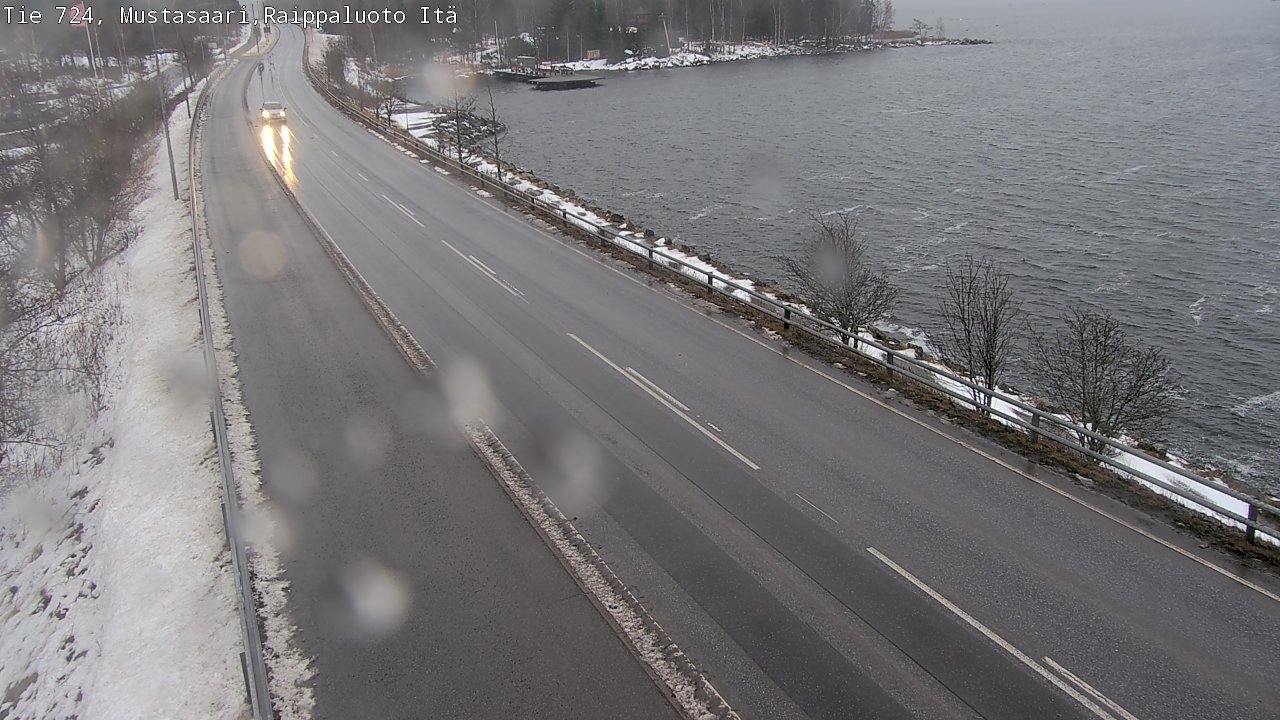 Weather Camera Image Väg 724 Korsholm, Replot, Fjärdskäret, Mustasaari, Pohjanmaa