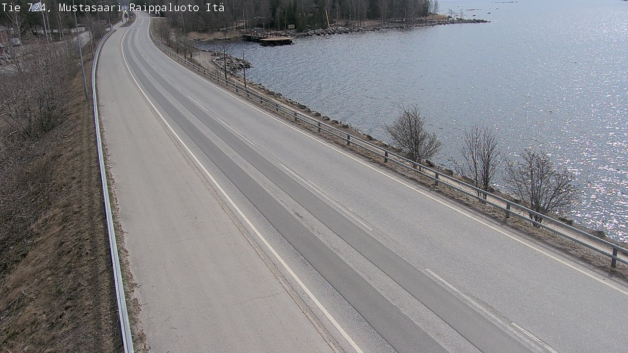 Weather Camera Image Road 724 Mustasaari, Raippaluoto, Fjärdskäret, Mustasaari, Pohjanmaa