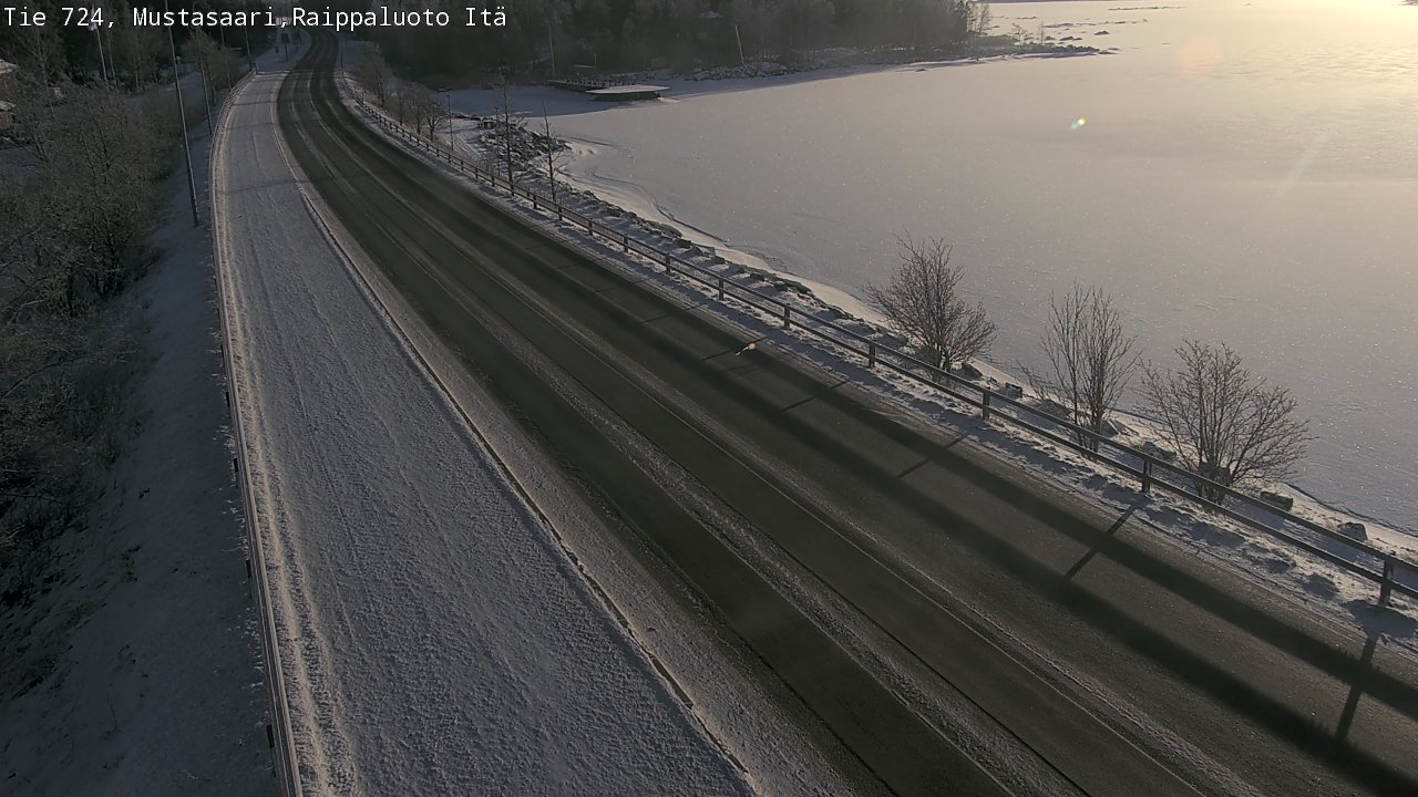 Weather Camera Image Road 724 Mustasaari, Raippaluoto, Fjärdskäret, Mustasaari, Pohjanmaa