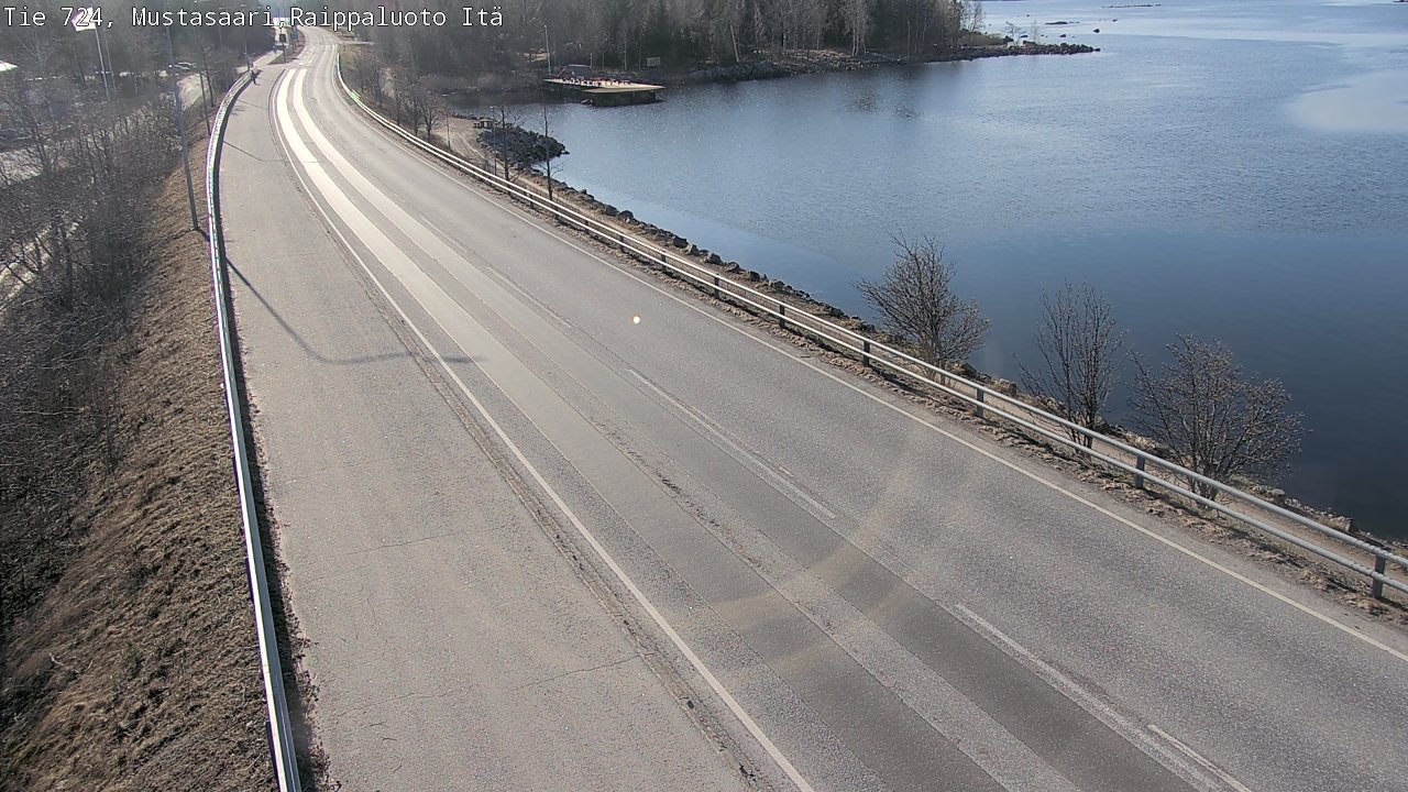 Weather Camera Image Road 724 Mustasaari, Raippaluoto, Fjärdskäret, Mustasaari, Pohjanmaa