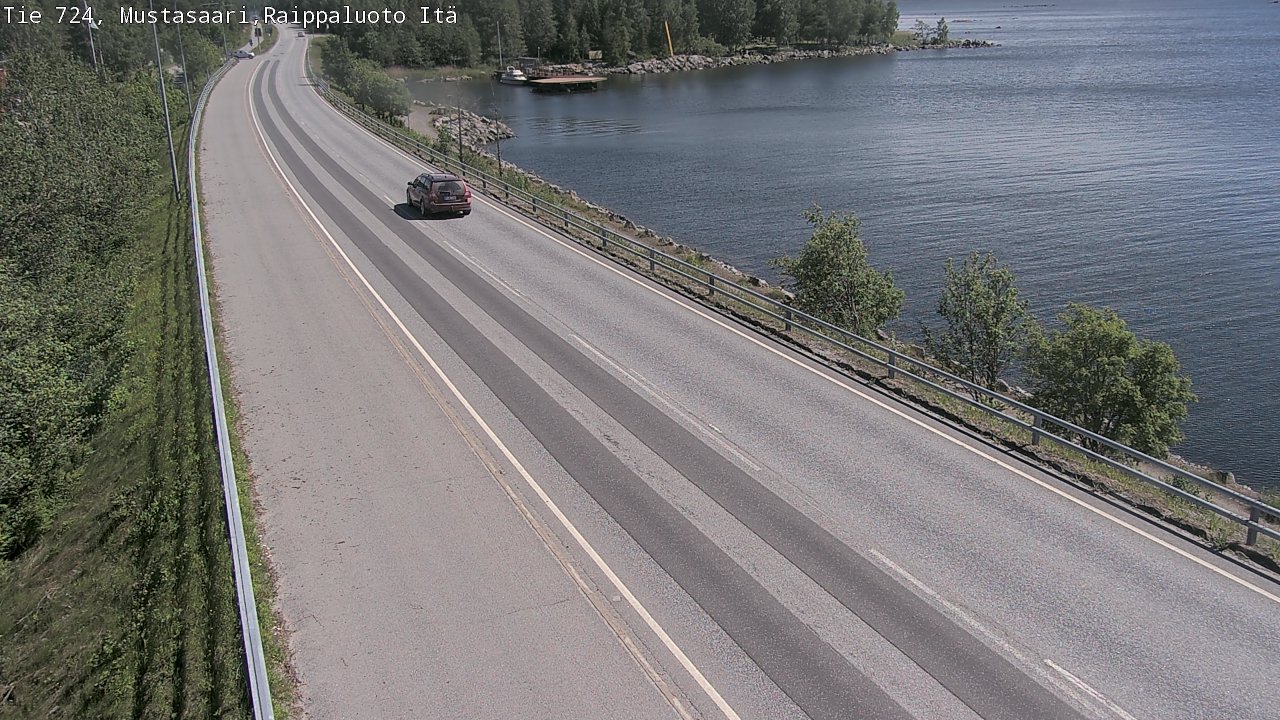 Weather Camera Image Väg 724 Korsholm, Replot, Fjärdskäret, Mustasaari, Pohjanmaa