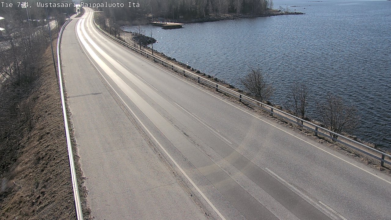 Weather Camera Image Road 724 Mustasaari, Raippaluoto, Fjärdskäret, Mustasaari, Pohjanmaa