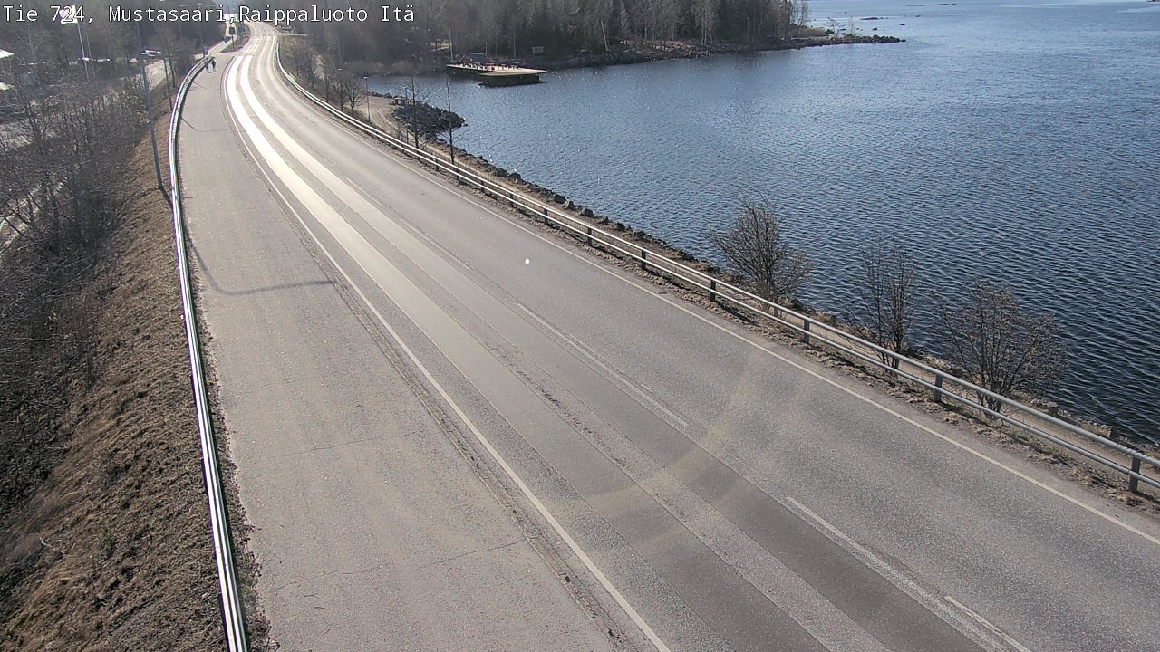 Weather Camera Image Road 724 Mustasaari, Raippaluoto, Fjärdskäret, Mustasaari, Pohjanmaa